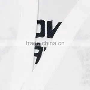 White Color Taekwondo Suit, Taekwondo Embroidery Uniform thumbnail-4