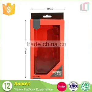 2016 New Products Colorful Clear Window Custom Logo Recyclable Cartridge Boxes for Iphone Case thumbnail-5