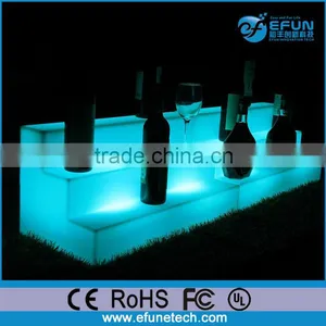 Rgb Color Illuminate Led Light Bar Shelf,led Liquor Bottle Display Shelf thumbnail-1