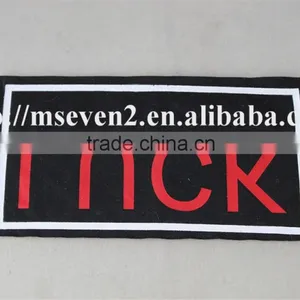 Wholesale 27.5*16cm Wide Embroidered Cotton Patches for Letterman Jacket thumbnail-2