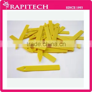 4 Inch Yellow Gardening Plastic Plant Tag Plant Label Plant Growing Marker thumbnail-6