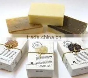 Christmas and New Year's Gift: Rice Scrub Soap Set in Basket thumbnail-2