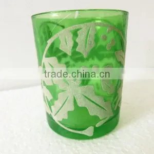200ml Fancy Glass Candle Empty Cup thumbnail-1