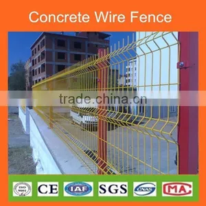 PVC Coated 50 mm by 100 mm Mesh Hole 1m Wide Welded Wire Mesh Concrete Fence Panels Garden Fence thumbnail-1