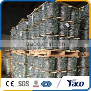 Beautiful Surface Treatment 1.57mm Hi-tensile Barbed Wire Price thumbnail-5