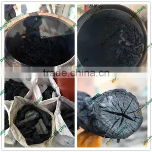 Wood Timber Sawdust Charcoal Briquettes Carbonization Stove thumbnail-4