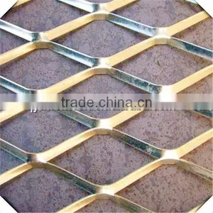 Anti-dazzle and Corrosion Proof Powder Coated Diamond Expanded Metal Mesh thumbnail-3