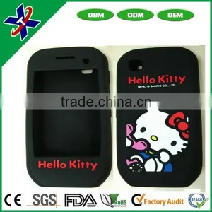 Cute Animal Silicon Phone Accessories, OEM Silicone Phone Cases, Soft Silicone Phone Case thumbnail-1