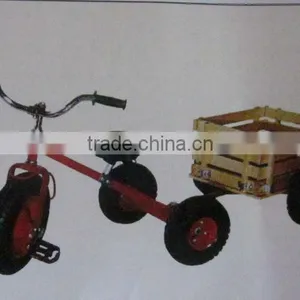 Children Tricycle With Wagon thumbnail-1