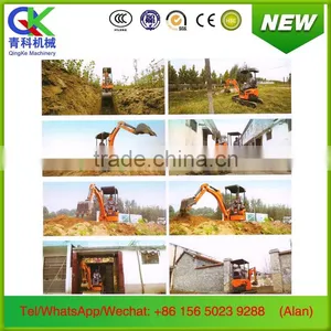 Mini 0.8ton Simple Flexible Narrow Hydraulic Crawler Excavator for Orchard Forest Farm thumbnail-6