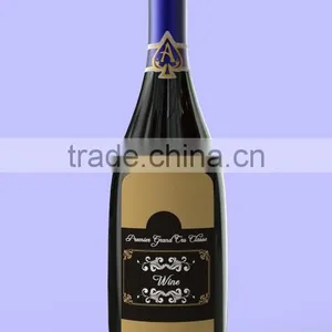 500ML/700ML High-quality Circular Frosting Glass Wine Bottle With Cap thumbnail-3