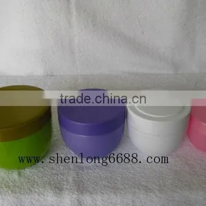 Round Plastic Jar With Lid 500g thumbnail-1