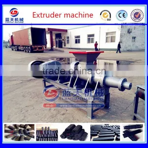 Home Made Fuel Briquette Press Machine Shisha Charcoal Briquette Extruder Machine thumbnail-4