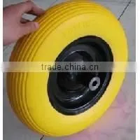 Solid pu Foam Rubber Wheel thumbnail-3