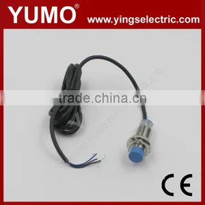 M12 Cylinder Inductive Proximity Switch PR12-4DP2 Sensing Range 4mm Non-flush PNP NC 6-36VDC thumbnail-1