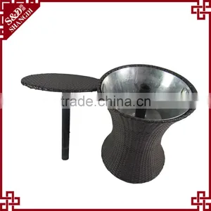 Innovative Hotel Swimming Pool Use Rattan Ice Bucket for Birtherday Party thumbnail-6