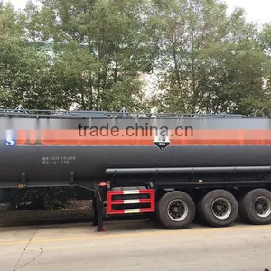 Gooseneck Type Three Axles Oil Road Tanker Trailer for Sale thumbnail-1