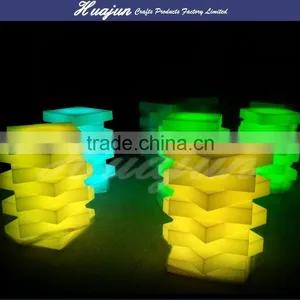 Led Counter Table for Restaurant &led Bar Counter Table for Lamp/led Rechargeable Plastic Table thumbnail-2
