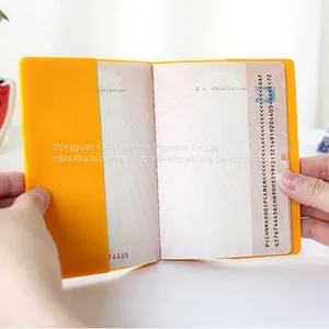 Colorful Case Silicone Protective Passport Cover thumbnail-5