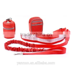 Amazon Hot Selling Sport Dog Harness Set, Running Belt Waist Pack, Dog Rope thumbnail-2