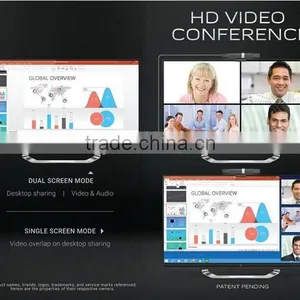 Newest Window10/Andorid TV Box HD6 5MP 1080P Video Conference 2.4G Wifi BT4.0 Built-in HD AF Camera&Dual HD Output HD6I TV BOX thumbnail-5