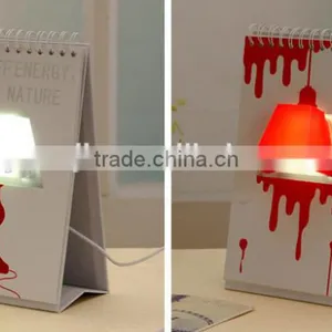 Creative USB Calendar Shaped LED Page by Page Lamp thumbnail-2