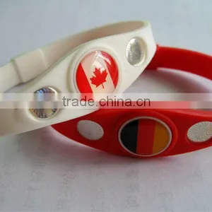 Newest Design Silicone Bracelets thumbnail-1