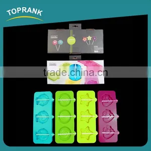Multi Shapes Sweet Candy Chocolate Mould Silicone Lollipop Molds thumbnail-1