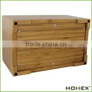Pet Urn Handcrafted Bamboo Box Cremation Homex BSCI/Factory thumbnail-1