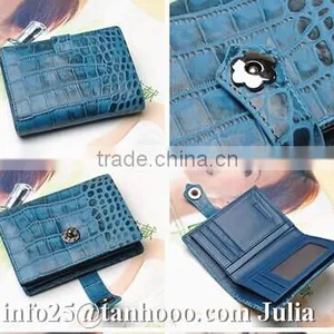 Sexy Clip/sexy Fashion Crocodile Leather Purse/leather Women Wallet thumbnail-1