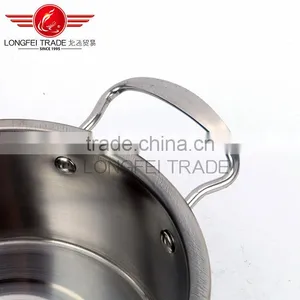 New Design 3pcs Colorized Stainless Steel Soup Pot thumbnail-6