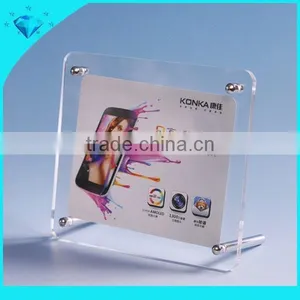 Wholesale High Quality Low Price Acrylic Picture Frame With Standoffs thumbnail-2