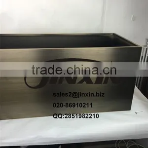 JINXIN Stainless Steel Large Vase For Wedding,Metal Fower Vase Home Decoration thumbnail-4