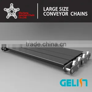 OEM Large Top Plate Duplex Conveyor Chain thumbnail-1