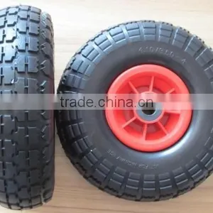 Wheelbarrow Tire 3.50-4/flat Free Tire /pu Foam Wheel thumbnail-1