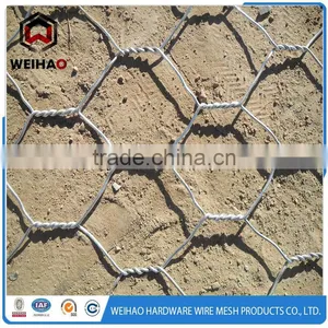 Galvanized/pvc Coated Hexagonal Gabion Wire Mesh Netting thumbnail-5