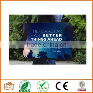 13-Inch CS Better Things Ahead Waterproof Neoprene Laptop Sleeve Case Bag Handbag With Extra Side Pocket thumbnail-3