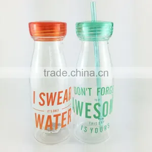 2017 Drinking Bottle HOT Sale Straw Bottle thumbnail-3