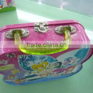 Tin Lunch Box With Lock thumbnail-1