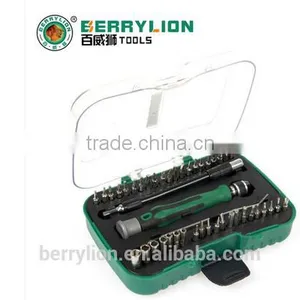 Berrylion 44pcs Screwdriver Tool Set for Sale CR-V Slotted & Phillips Screwdriver thumbnail-5