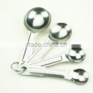 42144 4pcs Stainless Steel Nesting Measuring Cups and Spoons Set thumbnail-3