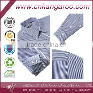 Superior Pinstripes Trendy Mens Dress Shirts thumbnail-1