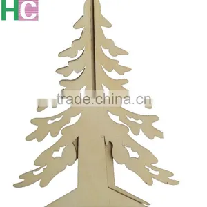 3d Laser Cut Wooden Toy Christmas Tree thumbnail-1