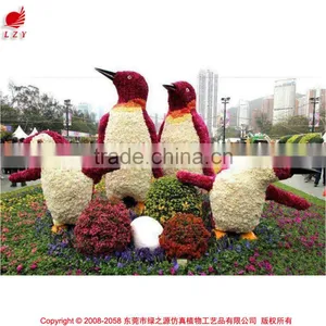 OEM Artificial Boxwood Topiary Landscape Grass Animal for Garden Decoration thumbnail-1