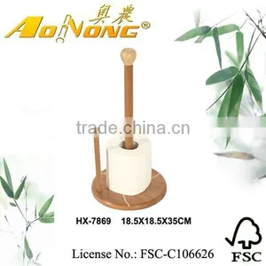 Simple Bamboo Tissue Holder thumbnail-1