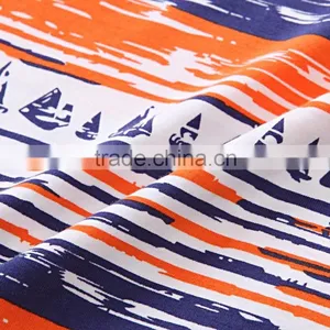 Men's Full Printed Short t Shirt (100%cotton )with Round Neck thumbnail-3