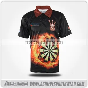 Wholesale Slim Fit Polo Shirt, Sports Bowling Polo Shirts thumbnail-6