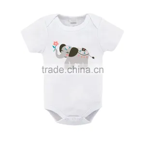 Top Sale Infant&Toddlers Clothes Short Sleeve 100% Cotton Baby Rompers Summer thumbnail-1