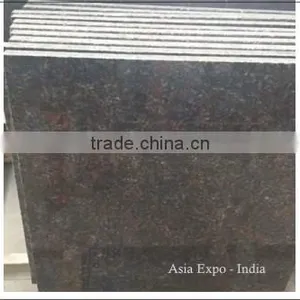 Tan Brown Granite Slabs With Surface Polished thumbnail-5