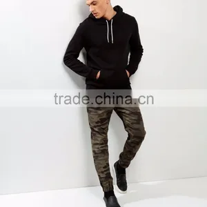 2017 Custom OEM Men Green Camo Print Joggers With Pockets Fitness Gym Khaki Breath Jogger Pants thumbnail-3